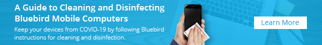 Keep your devices from COVID-19 by following Bluebird instructions for cleaning and disinfection.